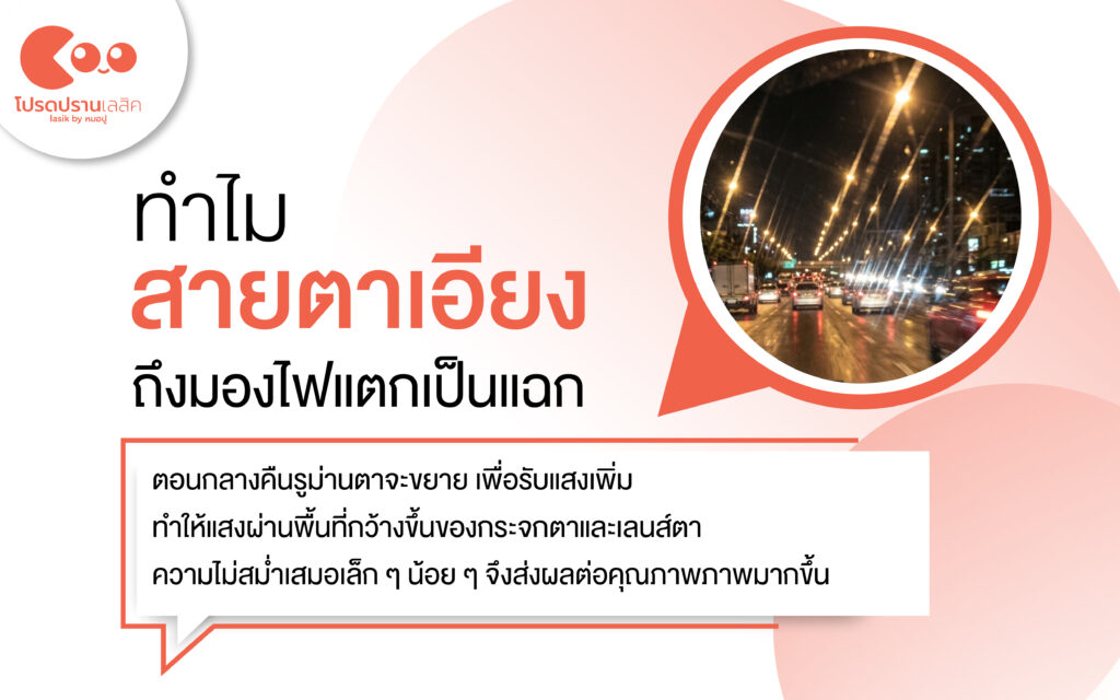 สายตาเอียง สาเหตุและการตรวจ